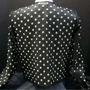 Diane von furstenberg leather jacket 2